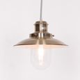 Fishermans Ceiling Light - Brushed Brass Metal