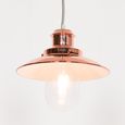 Fishermans Ceiling Light - Copper Metal