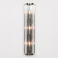 Deco Wall Light - Chrome and Glass - 71cm
