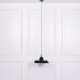 Factory Style Pendant Light - Royal Blue Painted Metal - 46cm