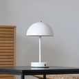 Holt Table Lamp - White Metal