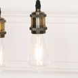 Ceiling Light - Industrial Style - Wooden