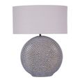 Lugo Table Lamp - Grey Ceramic