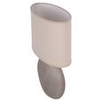 Lunara Table Lamp - Grey Ceramic