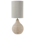 Natural Rattan Table Lamp - Large