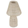 Natural Rattan Table Lamp - Mini