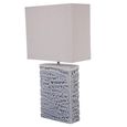 Sereno Table Lamp - Off White Ceramic