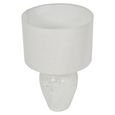 Speckle Table Lamp - White Ceramic