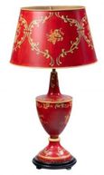 Meerut Red Floral Design Lamp