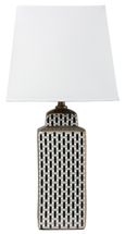 Paris Ceramic Table Lamp - Gold