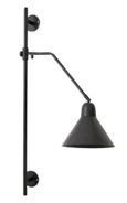 Buck Black Wall Lamp