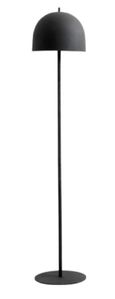 Glow Matt Black Metal Floor Lamp