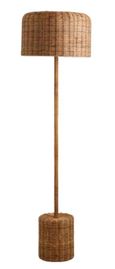 Natural Rattan Floor Lamp