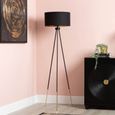 Floor Lamp - Tripod - Black Shade