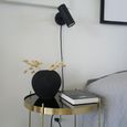 Yacolt Wall Lamp - Black Metal