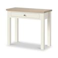 Modern Desk - 1 Drawer - White Painted