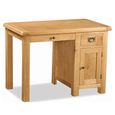 Salisbury Premium Single Desk - Oak