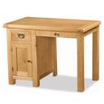 Salisbury Premium Single Desk - Oak