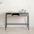 Brooklyn Writing Desk - 1 Drawer - Grey Oak