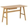 Barnett Office Desk - 1 Drawer - Oak