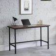 Carnegie Desk - Elm Wood - Industrial