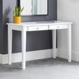 Carrington Desk - 2 Drawer - White