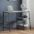 Staten Writing Desk - Concrete Effect