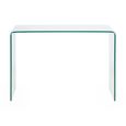 Amalfi Office Desk - Bent Glass
