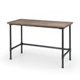 Carnegie Desk - Elm Wood - Industrial