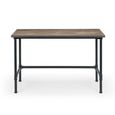 Carnegie Desk - Elm Wood - Industrial