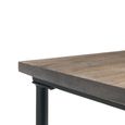 Carnegie Desk - Elm Wood - Industrial