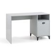Lakers Locker Desk - 1 Door - Grey