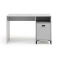 Lakers Locker Desk - 1 Door - Grey