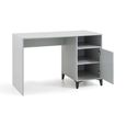 Lakers Locker Desk - 1 Door - Grey