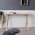 Vojens Writing Desk - White