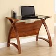 Curve Laptop Table - Walnut - PC201 900LT