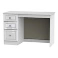 Pembroke White Gloss 3 Drawer Desk