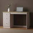 Vienna Desk - 3 Drawer - Cashmere