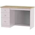 Vienna Desk - 3 Drawer - Cashmere