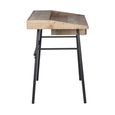 Urban Office Desk - Industrial Style - 1 Drawer - Rustic Wood