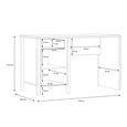 High Rock Desk - 1 Door - 1 Drawer - Oak