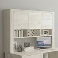 Angel Desk Top Unit - 3 Doors - White
