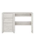 Angel Desk - 3 Drawer - White