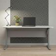 Prima Desk - Electric Control - White and Grey