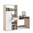 Function Plus Desk - 1 Door - 1 Drawer - Multi-Functional - White
