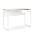 Function Plus Desk - 1 Drawer - White