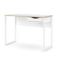 Function Plus Desk - 1 Drawer - White