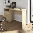 Function Plus Desk - 3 Drawer - Single - Oak