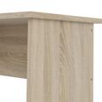 Function Plus Desk - 4 Drawer - Single - Oak