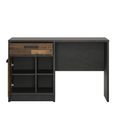 Brooklyn Desk - 1 Door - 1 Drawer - Rustic